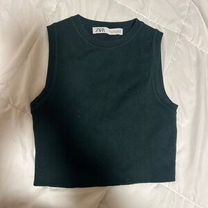 Zara Cropped vest top
